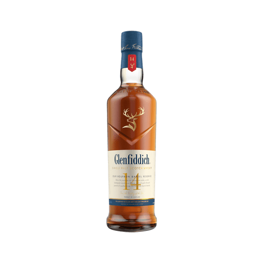 GLENFIDDICH 14 YEAR OLD BOURBON BARREL RESERVE SINGLE MALT SCOTCH WHISKY - SipNYC