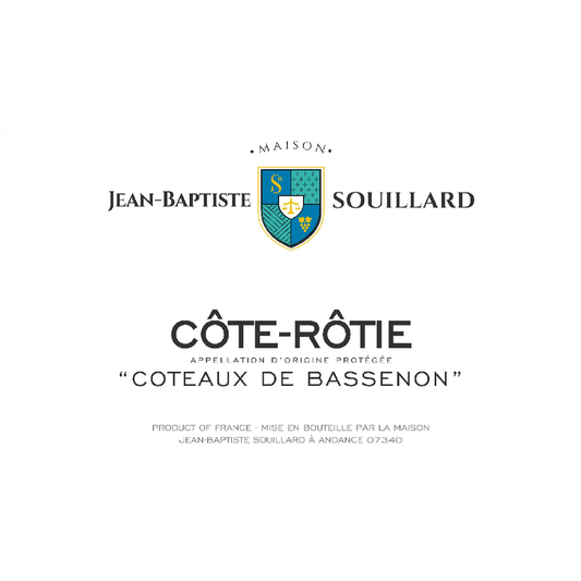 JEAN BAPTISTE SOUILLARD COTE - ROTIE COTEAUX DE BASSENON 2022 - SipNYC
