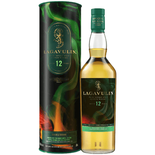 LAGAVULIN 12 YEARS OLD SINGLE MALT SCOTCH WHISKY SPECIAL RELEASE 2025 GRAIN & EMBERS - SipNYC