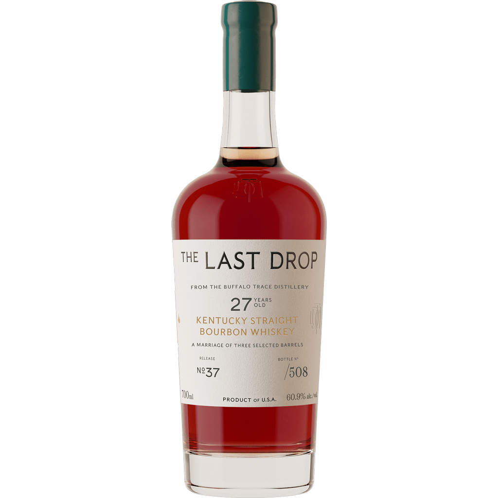 THE LAST DROP - BUFFALO TRACE DISTILLERY 27 YEAR OLD KENTUCKY STRAIGHT BOURBON WHISKEY - SipNYC