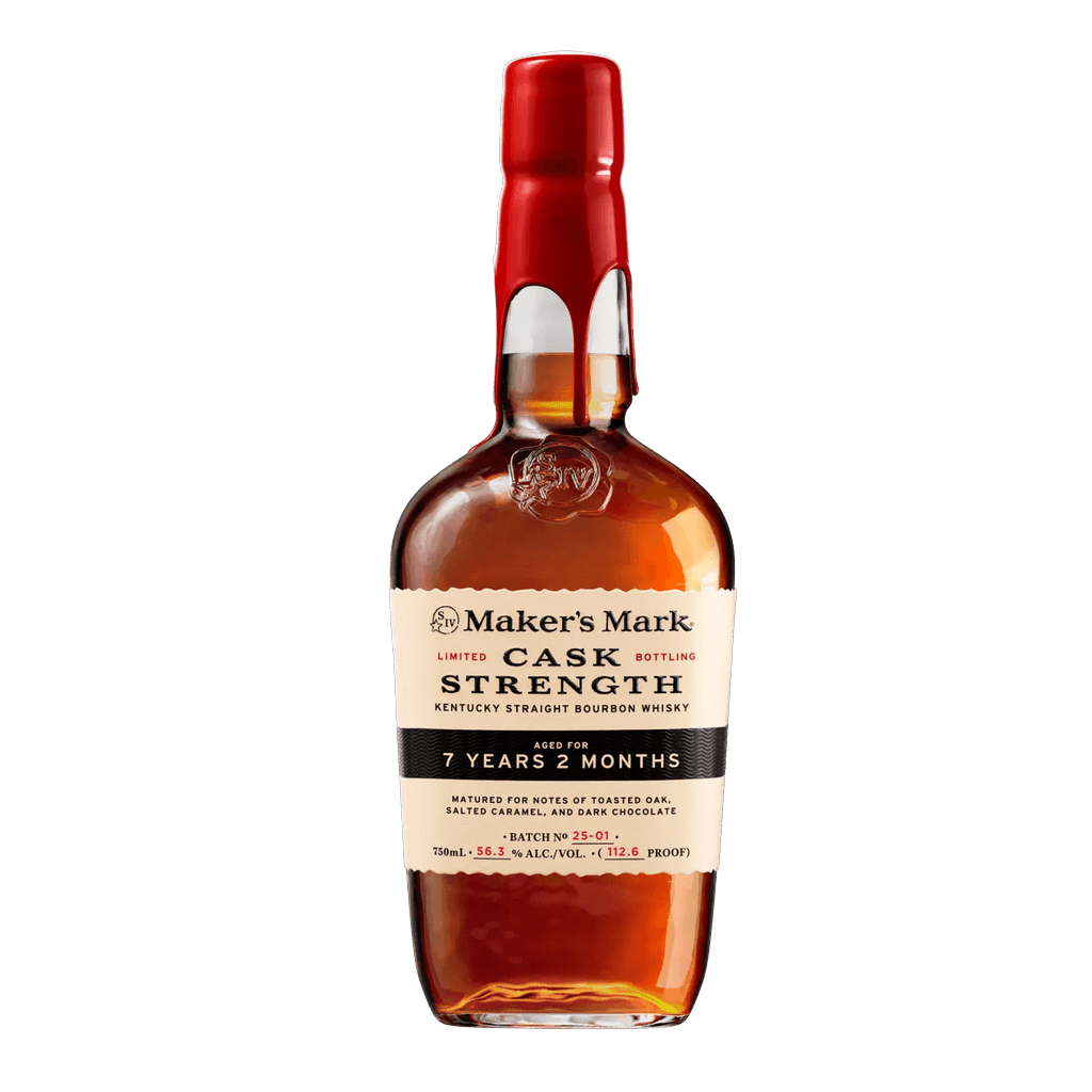 MAKER'S MARK CASK STRENGTH BOURBON WHISKEY BATCH NO. 25 - 03 - SipNYC