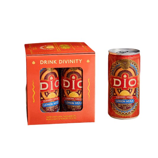 DIO TURMERIC GINGER LEMON MULE COCKTAIL 4PK