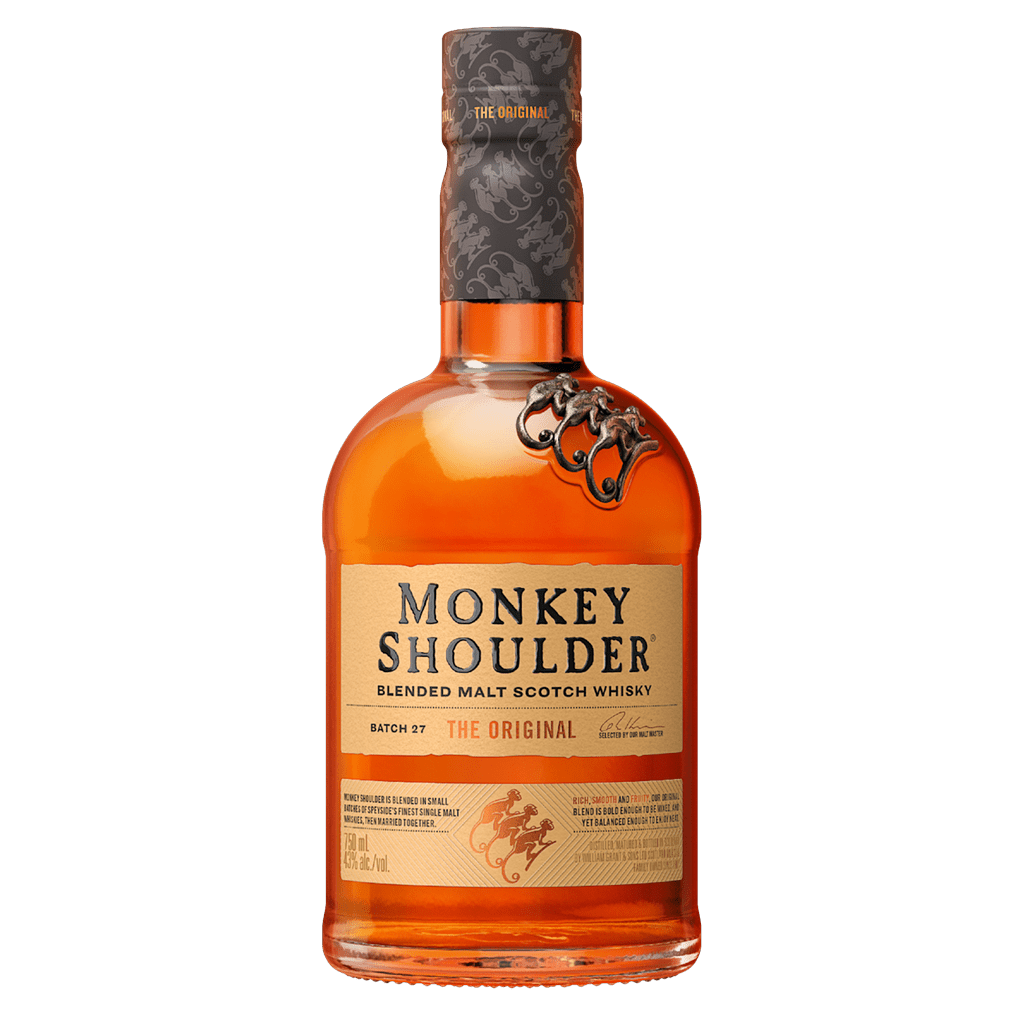 MONKEY SHOULDER BLENDED MALT SCOTCH WHISKY - SipNYC