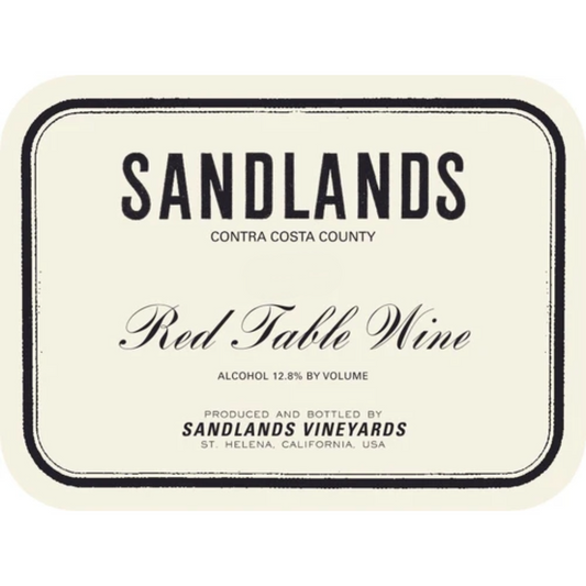 SANDLANDS RED TABLE WINE 2022