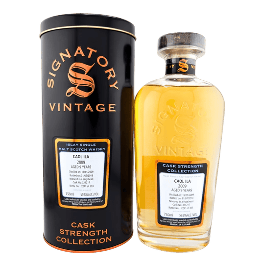SIGNATORY VINTAGE CAOL ILA 2009 9YR CASK STRENGTH - SipNYC