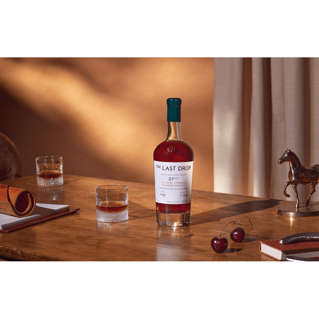 THE LAST DROP - BUFFALO TRACE DISTILLERY 27 YEAR OLD KENTUCKY STRAIGHT BOURBON WHISKEY - SipNYC