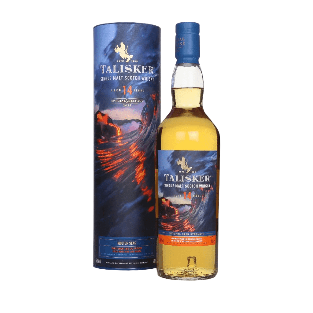 TALISKER 14 YEARS OLD SINGLE MALT SCOTCH WHISKY SPECIAL RELEASE 2025 MOLTEN SEAS