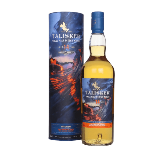 TALISKER 14 YEARS OLD SINGLE MALT SCOTCH WHISKY SPECIAL RELEASE 2025 MOLTEN SEAS