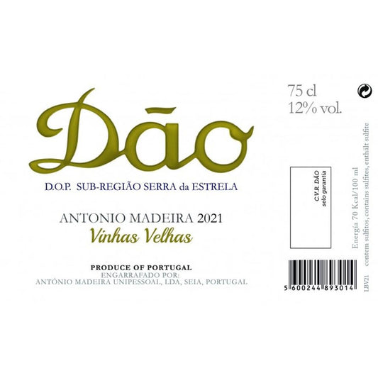 ANTONIO MADERIA DAO VINHAS VELHAS WHITE 2021