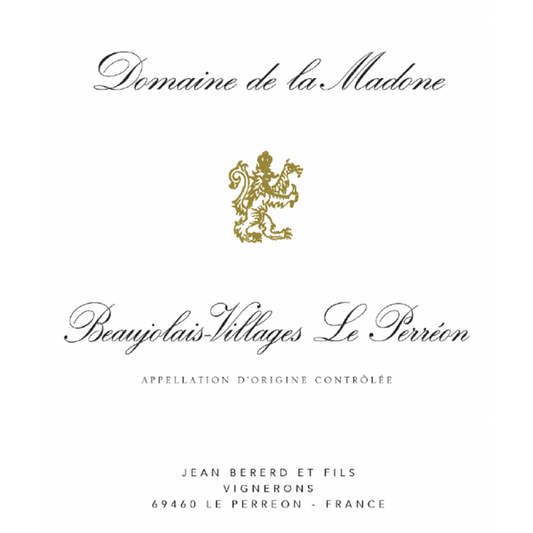 DOMAINE DE LA MADONE BEAUJOLAIS VILLAGES 'PERREON' 2023 - SipNYC