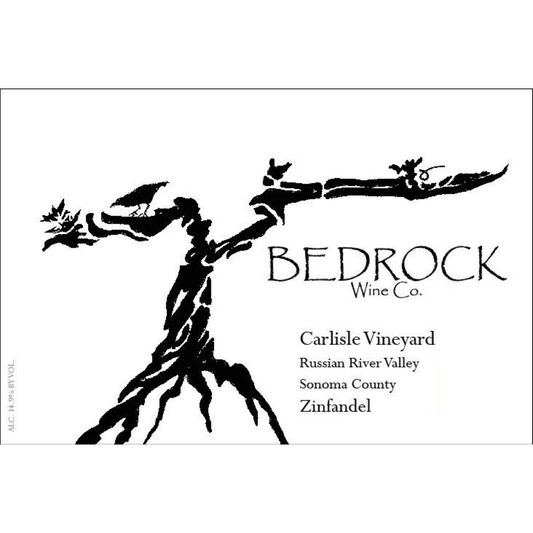 BEDROCK WINE CO. ZINFANDEL CARLISLE VINEYARD RUSSIAN RIVER 2023