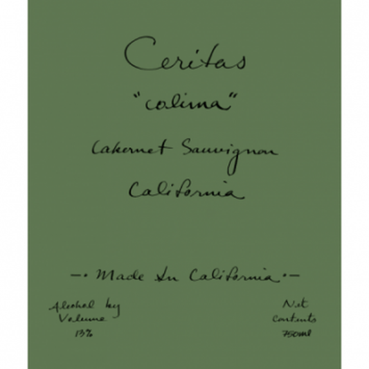 CERITAS WINES CABERNET SAUVIGNON 'COLIMA' 2022 - SipNYC