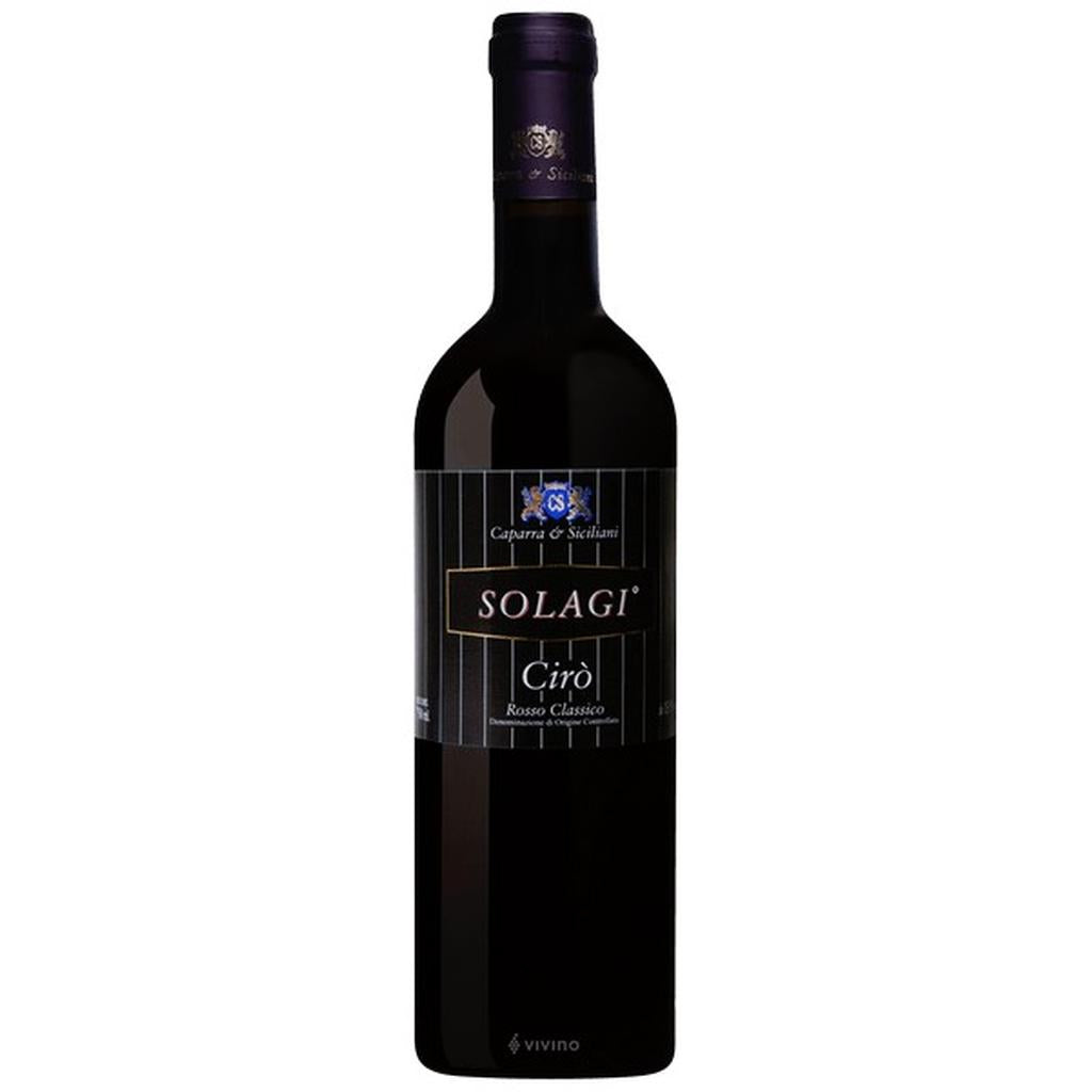 CAPARRA & SICILIANI CIRO ROSSO 'SOLAGI' 2018