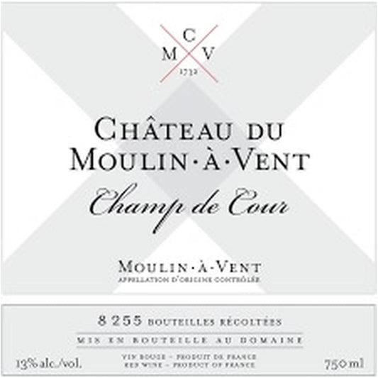 CH DU MOULIN A VENT CHAMP DE COUR 2019