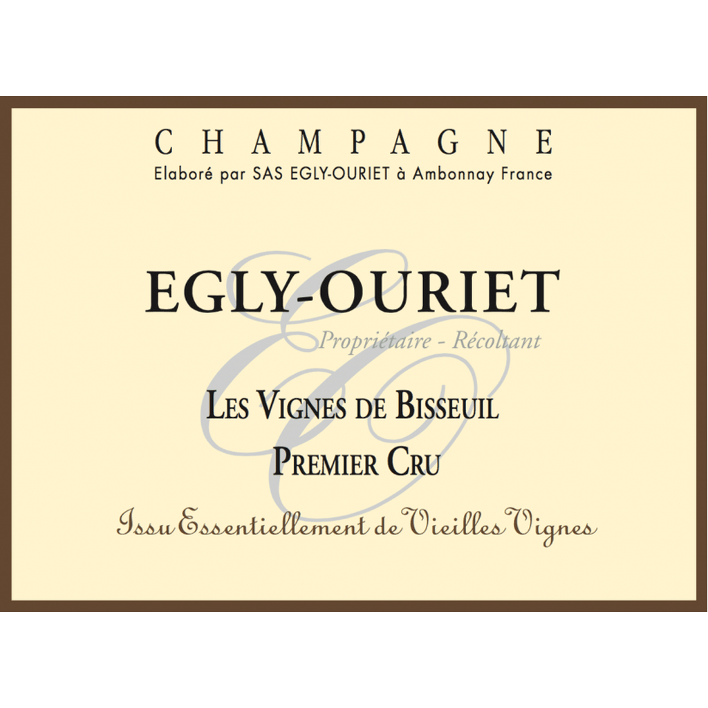 EGLY - OURIET CHAMPAGNE EXTRA BRUT 1ER CRU 'LES VIGNES DE BISSEUIL' NV - SipNYC