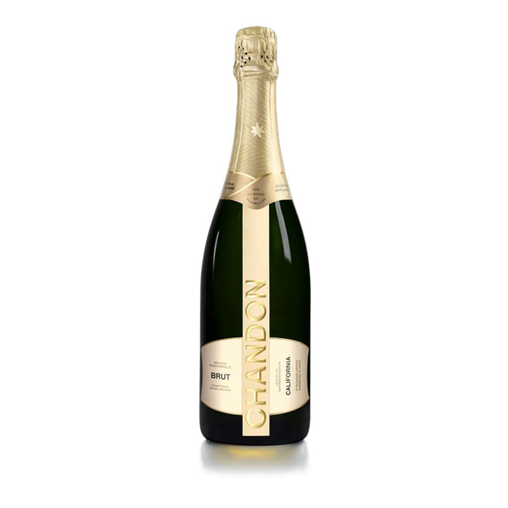Chandon California Brut sparkling wine bottle