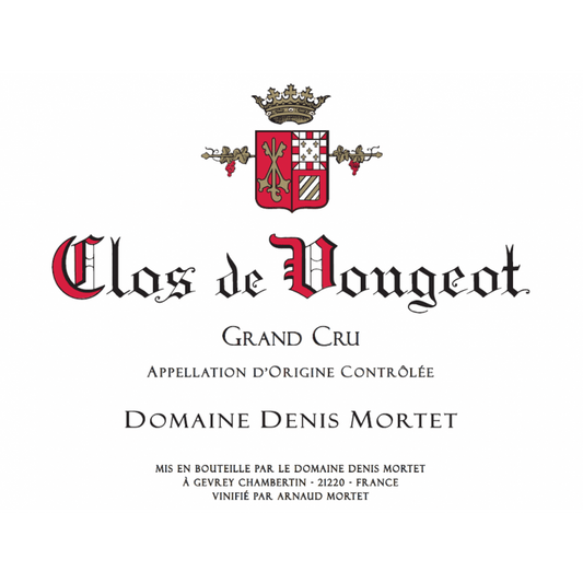 DOMAINE DENIS MORTET CLOS VOUGEOT GRAND CRU 2022 - SipNYC