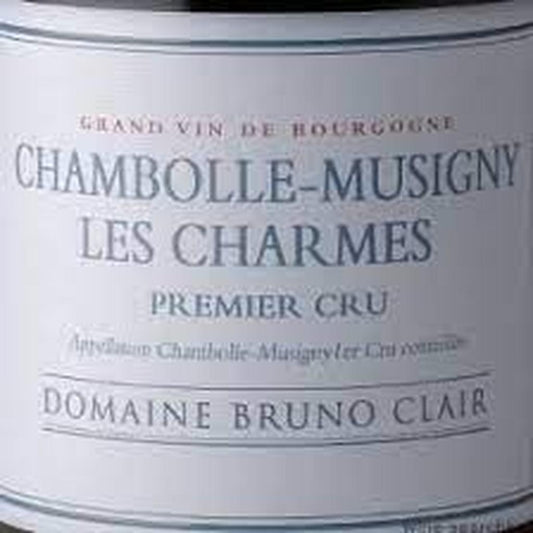 BRUNO CLAIR CHAMBOLLE-MUSIGNY 1ER CRU LES CHARMES 2020