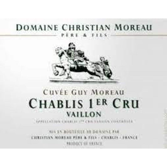 CHRISTIAN MOREAU CHABLIS 1ER CRU VAILLON 2021