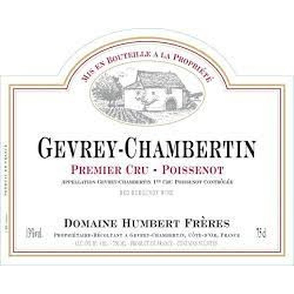 DOM HUMBERT GEVRY CHAMBERTIN 1ER CRU POISSENOT 2020