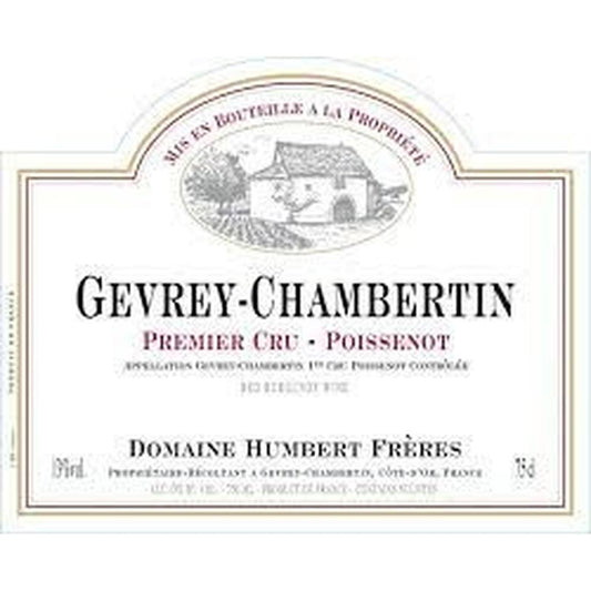 DOM HUMBERT GEVRY CHAMBERTIN 1ER CRU POISSENOT 2020