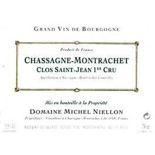 DOM MICHEL NIELLON CHASSAGNE MONTRACHET CLOS ST JEAN 2020