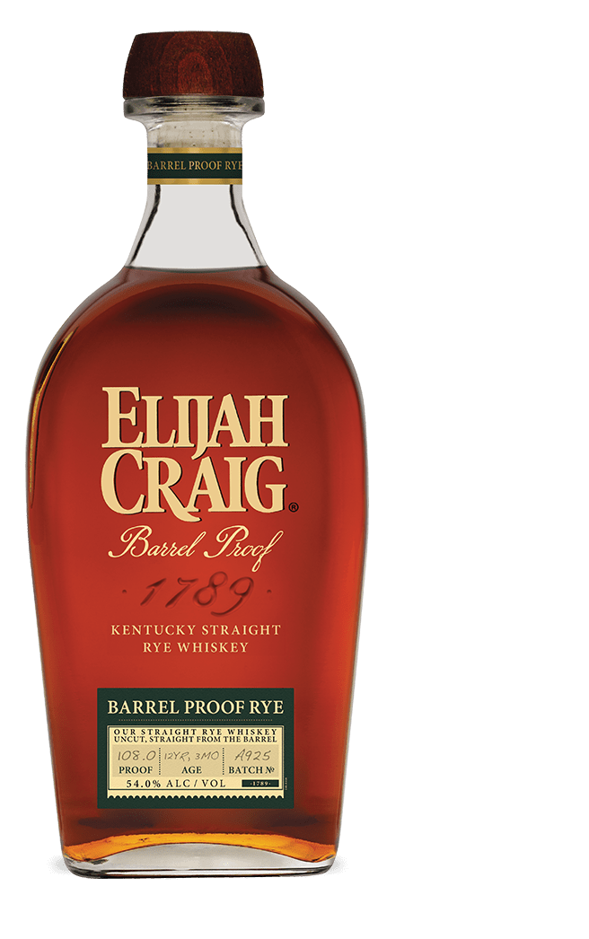 ELIJAH CRAIG BATCH NO. A126 BARREL PROOF KENTUCKY STRAIGHT RYE WHISKEY - SipNYC