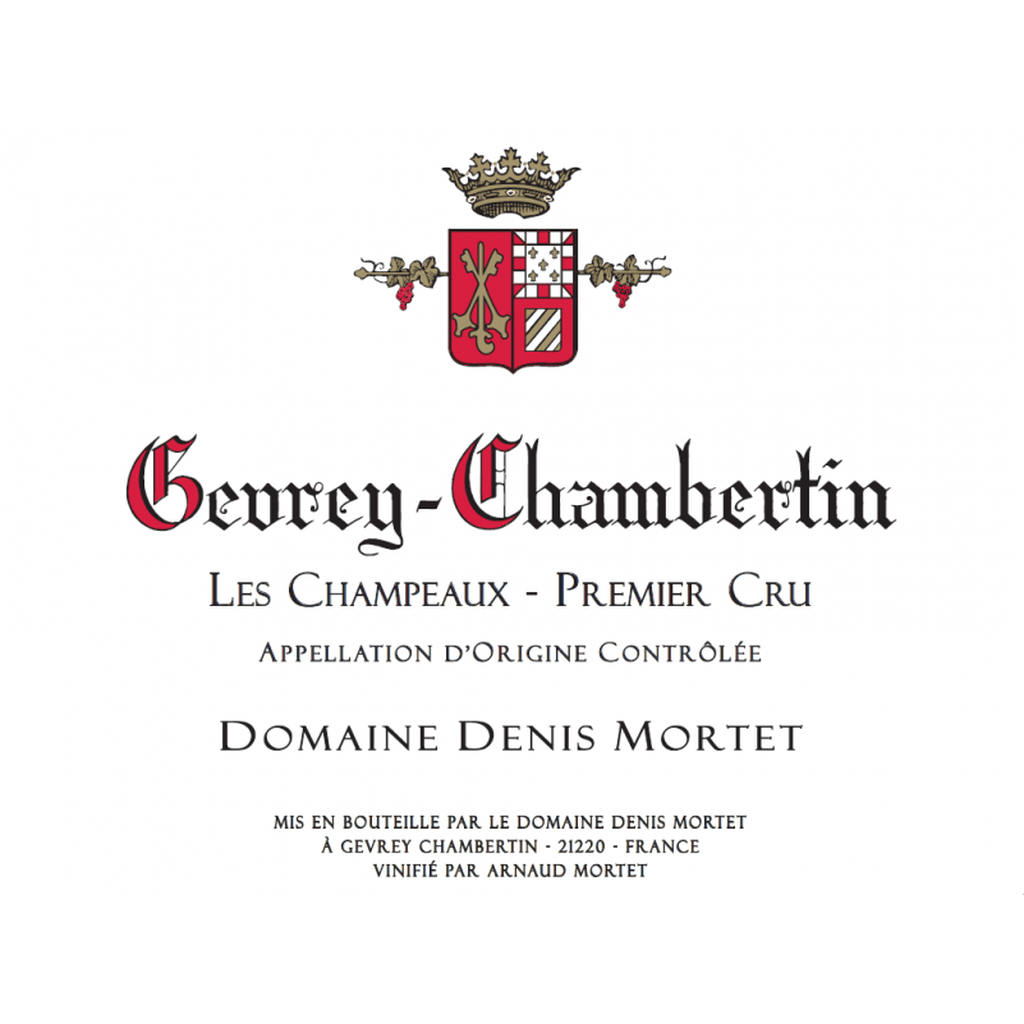 DOMAINE DENIS MORTET GEVREY CHAMBERTIN 1ER CRU 'LES CHAMPEAUX' 2023 - SipNYC