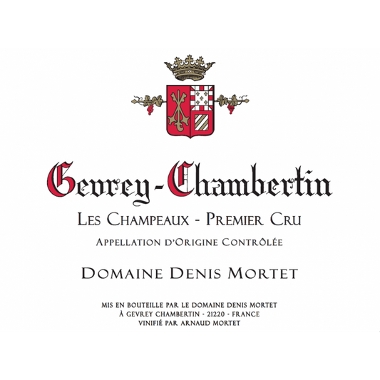 DOMAINE DENIS MORTET GEVREY CHAMBERTIN 1ER CRU 'LES CHAMPEAUX' 2023 - SipNYC