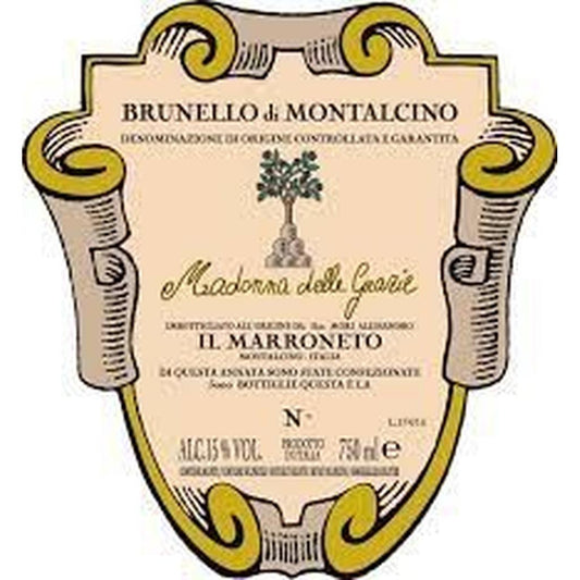 IL MARRONETO BRUNELLO DI MONTALCINO MADONNA GRAZIE 2018