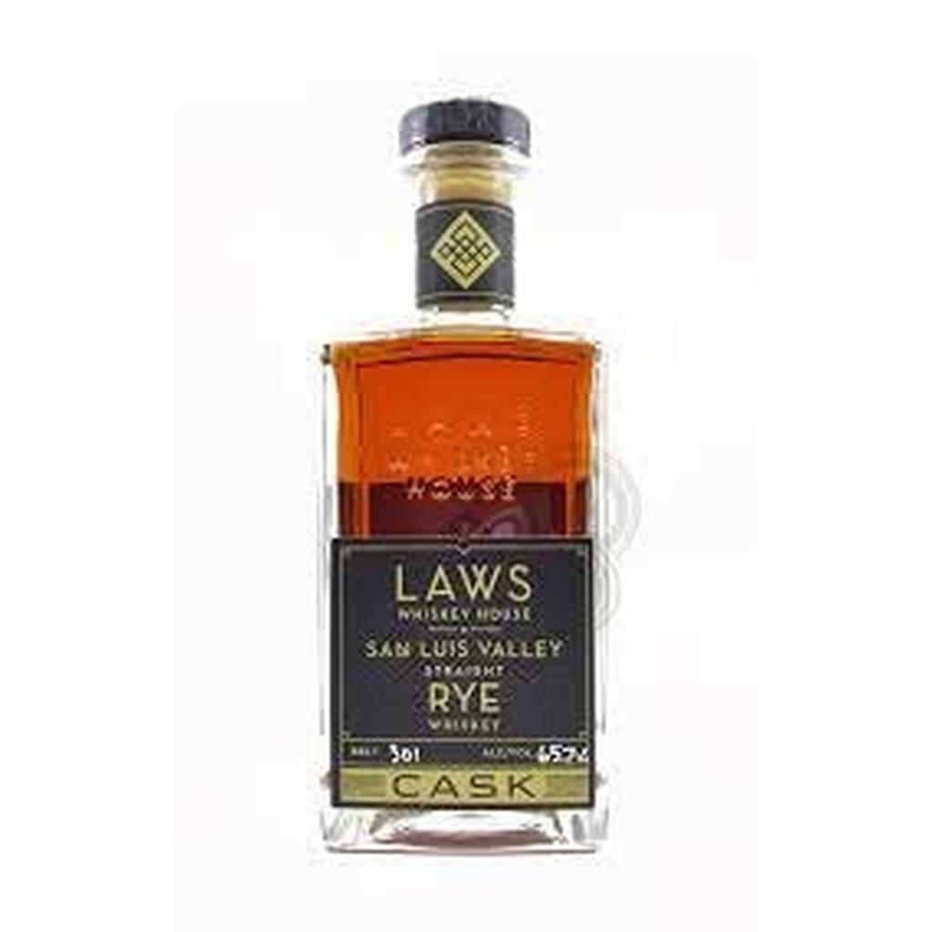 LAWS STRAIGHT RYE CASK STRENGTH BBL#301