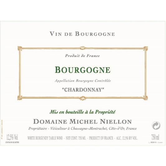 DOMAINE MICHEL NIELLON BOURGOGNE BLANC 2022