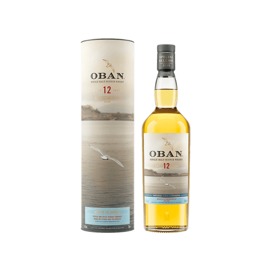 OBAN 12 YEARS OLD SINGLE MALT SCOTCH WHISKY SPECIAL RELEASE 2025 HEART OF THE HARBOUR - SipNYC