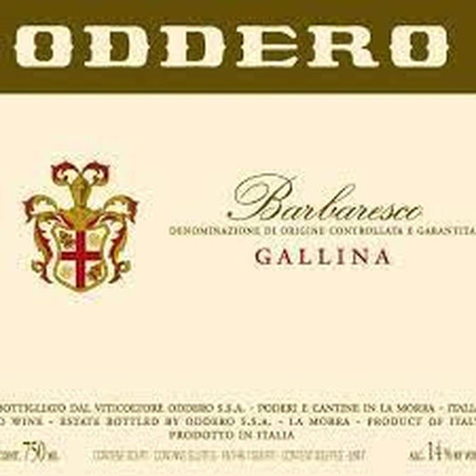 ODDERO BARBARESCO GALLINA 2019