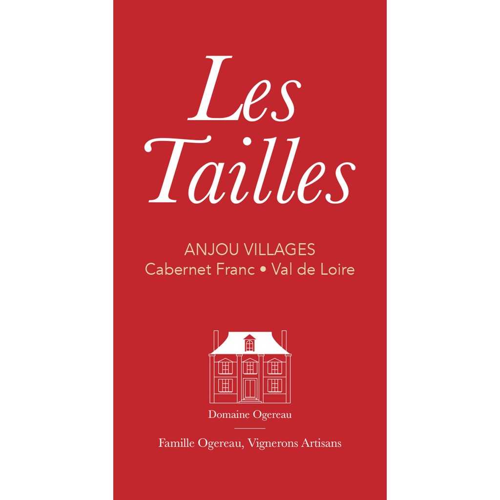 DOMAINE OGEREAU ANJOU VILLAGES ROUGE LES TAILLES 2021