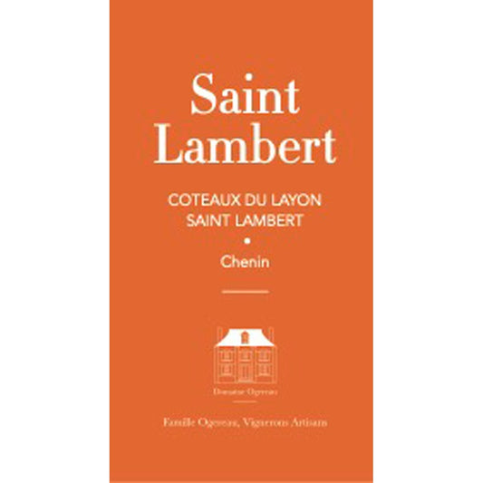 DOMAINE OGEREAU COTEAUX DU LAYON SAINT LAMBERT 2023