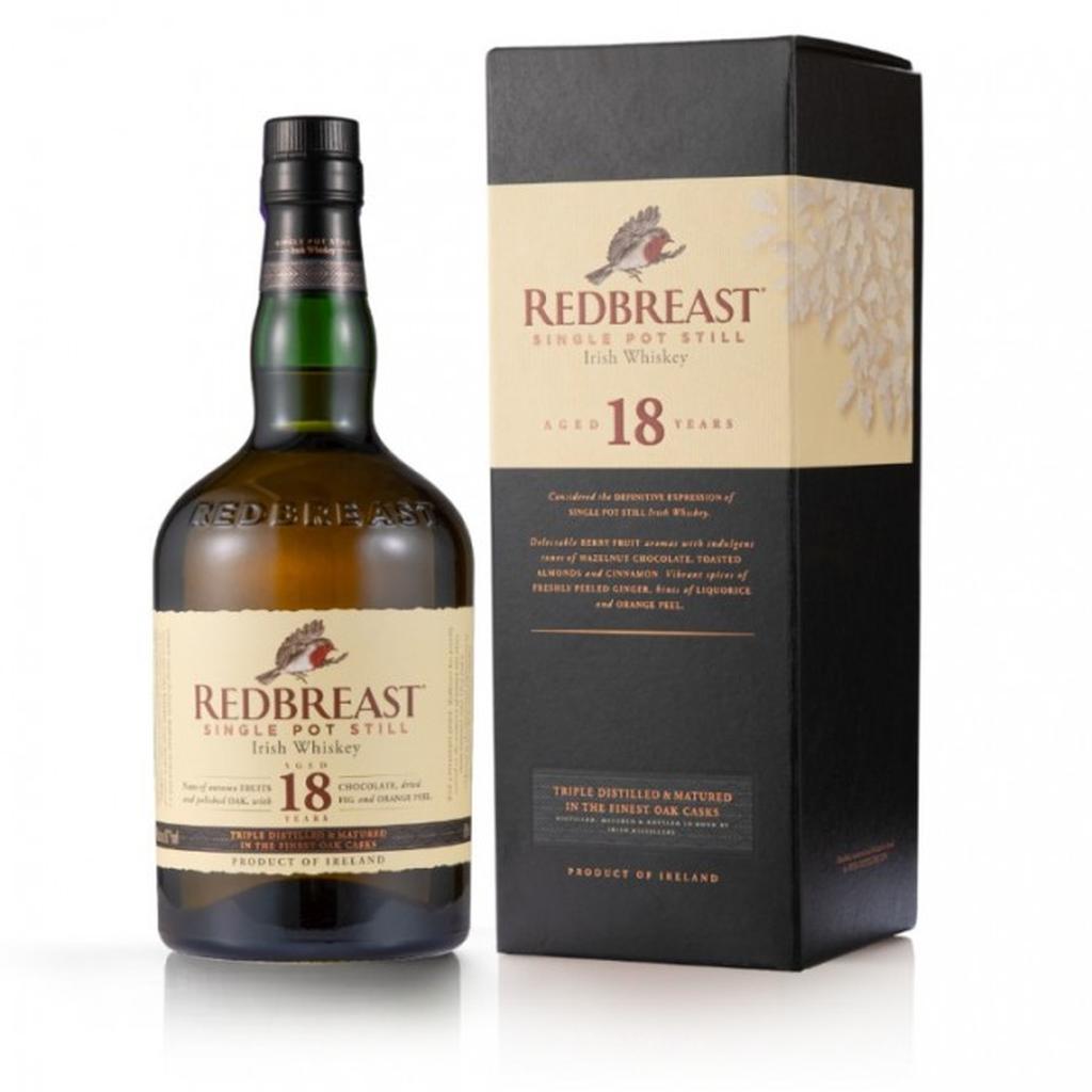 REDBREAST 18YR IRISH WHISKEY