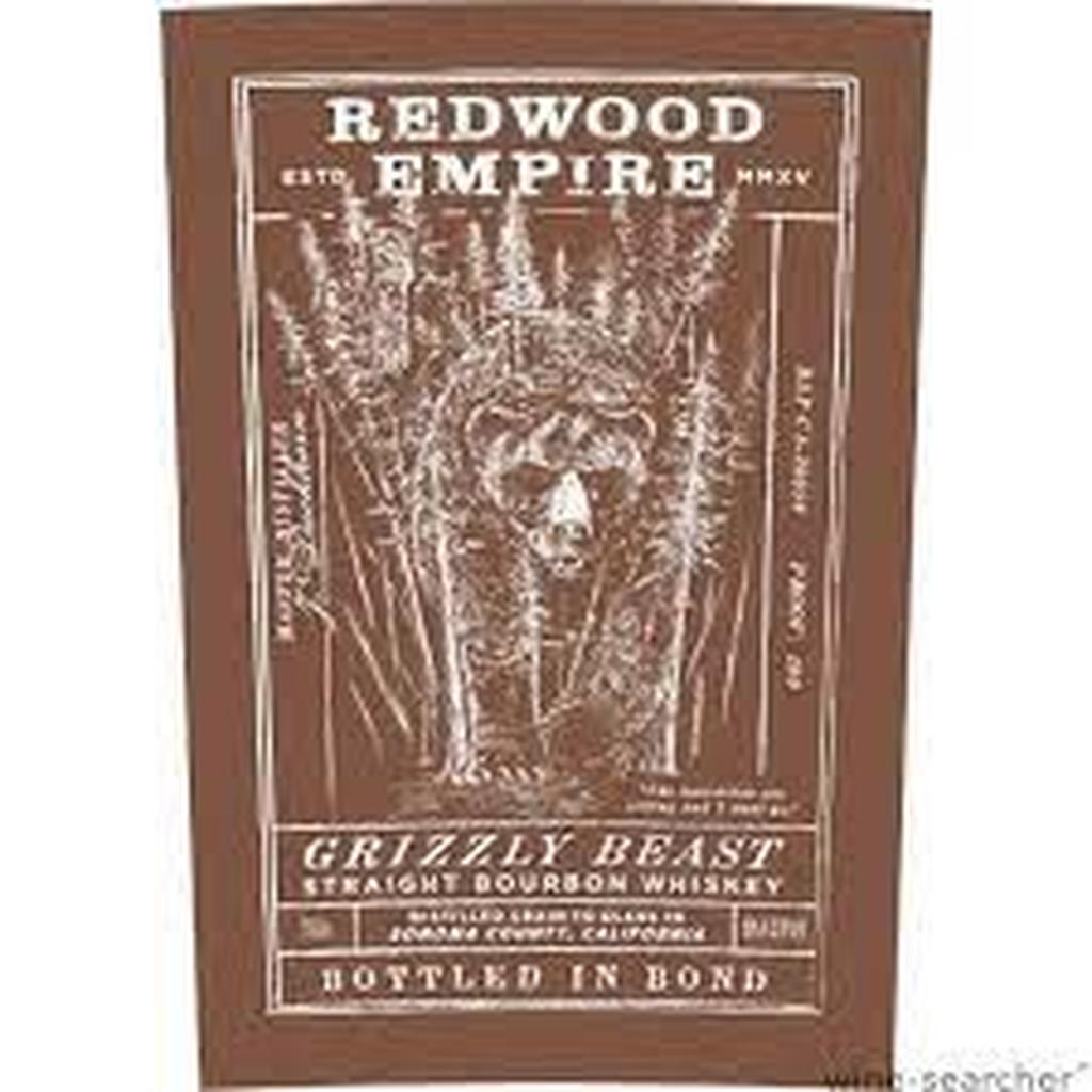 REDWOOD EMPIRE BOURBON GRIZZLY BEAST