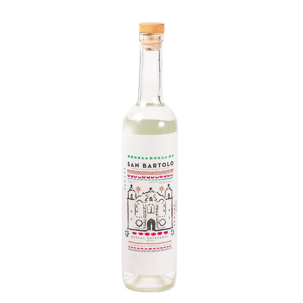 SAN BARTOLO MEZCAL MAGUEY ESPADIN VALENTIN JOVEN MEZCAL ARTESANAL