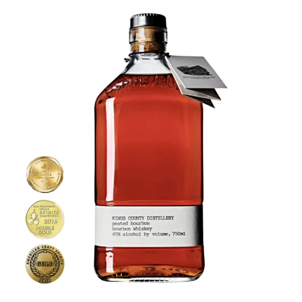 KINGS COUNTY PEATED BOURBON WHISKEY