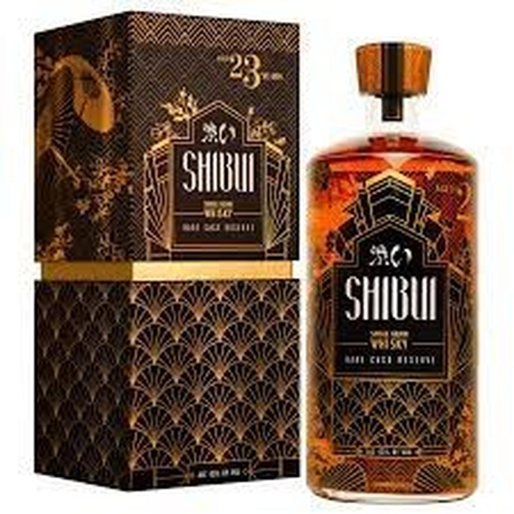 SHIBUI WHISKY 23YR RARE CASK RES