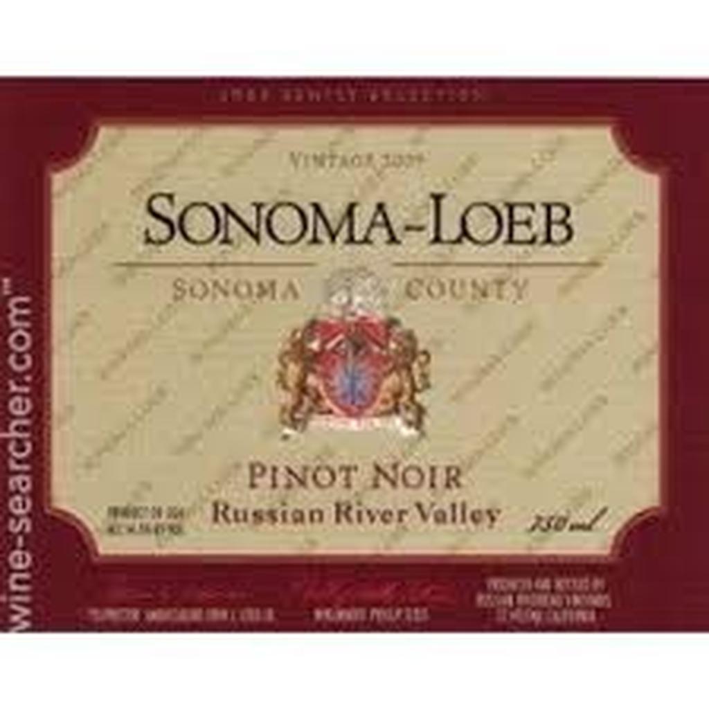 SONOMA LOEB DIGNITARY PINOT NOIR 2022