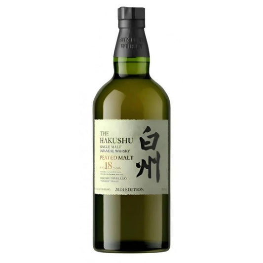 SUNTORY HAKUSHU PEATED MALT 18YR 2024 EDITION