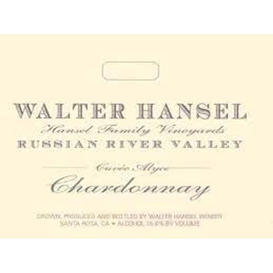 WALTER HANSEL CHARDONNAY CUVEE ALYCE 2020/2021