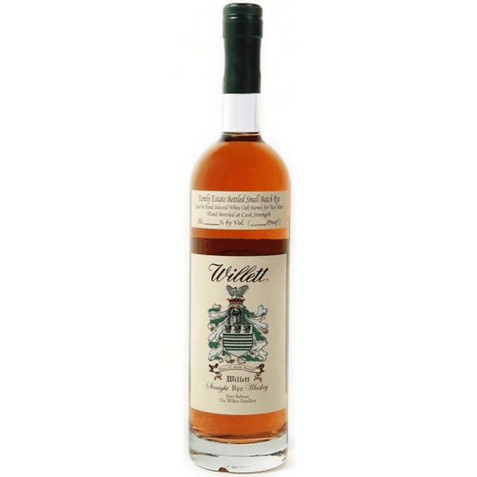 WILLETT'S RYE 4YR ESTATE