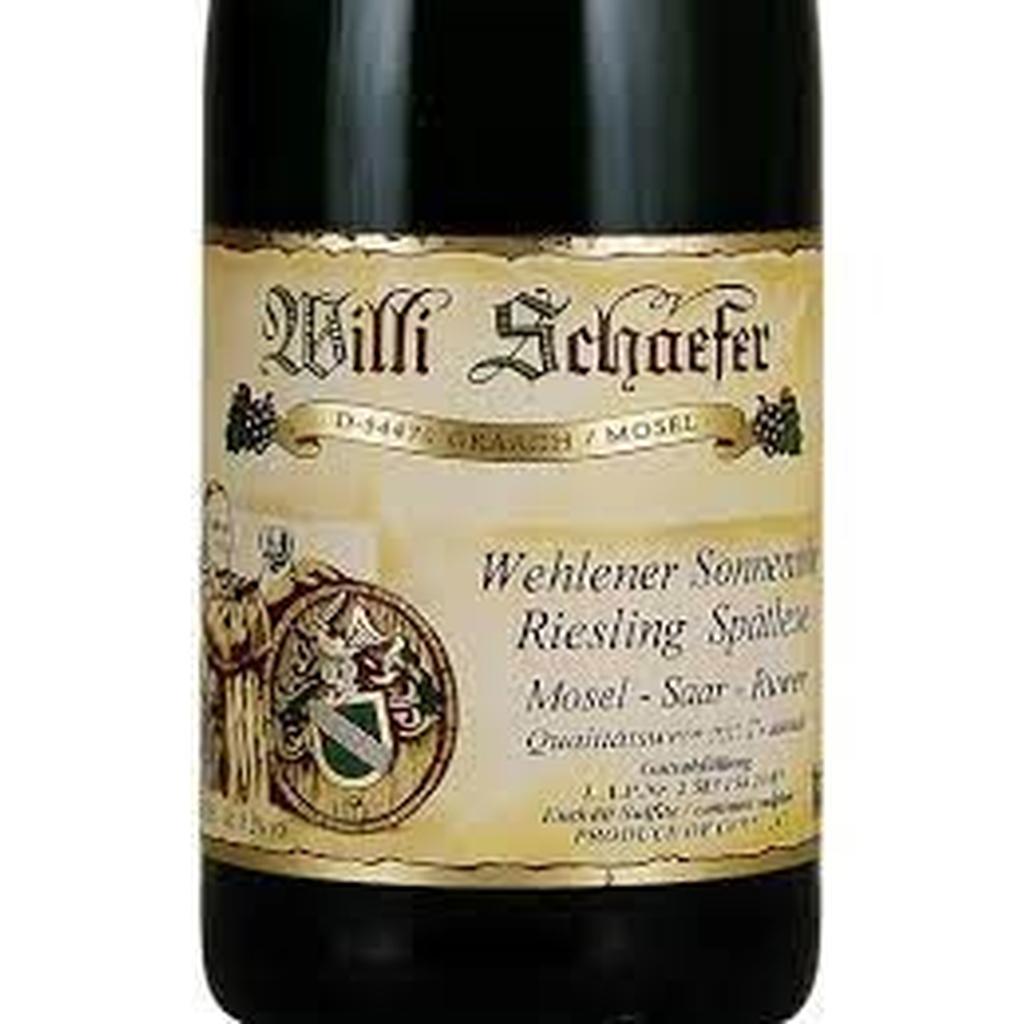 WILLI SCHAEFER WEHLENER SONNENUHR RIESLING SPATLESE 2018